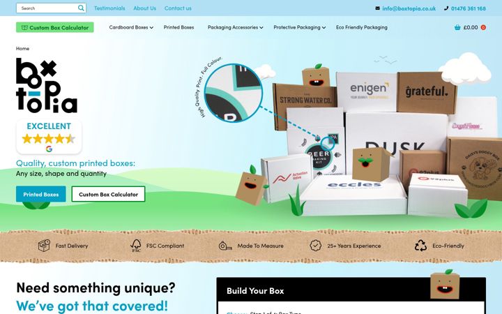 Screenshot of boxtopia.co.uk