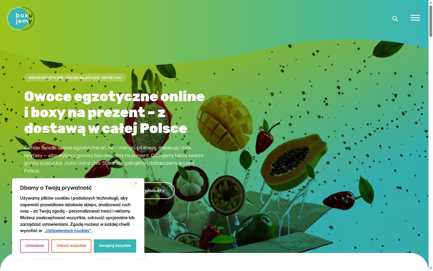 Snímek obrazovky baneru souhlasu zobrazeného před jakoukoli interakcí