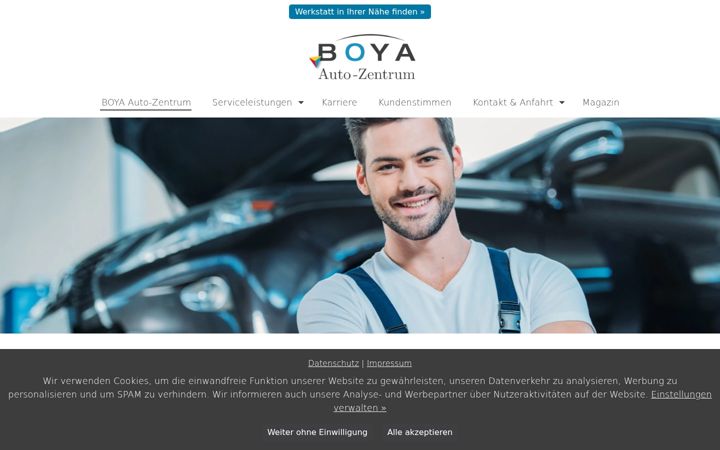 Screenshot ta' boya.de