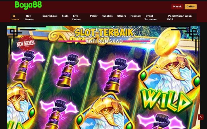 Screenshot of boya88.org