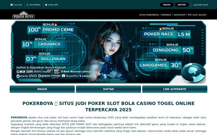 Screenshot di boyamaxi.com