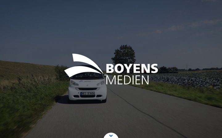 Screenshot of boyens-medienholding.de