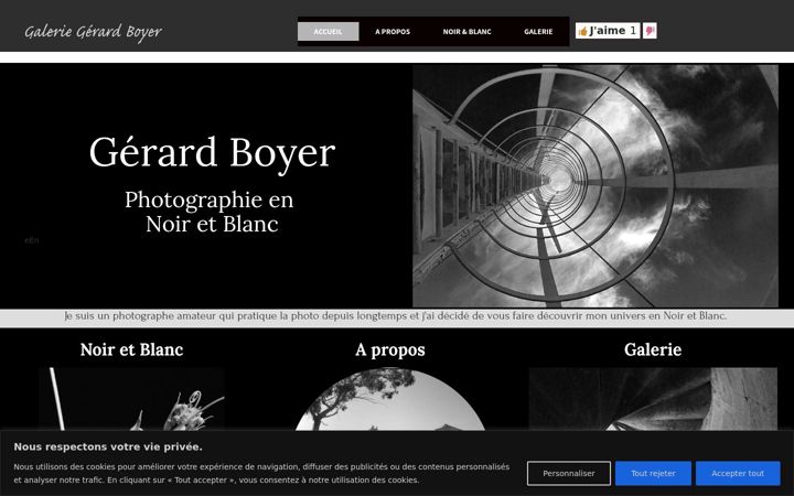 Screenshot stránky boyergerard.fr