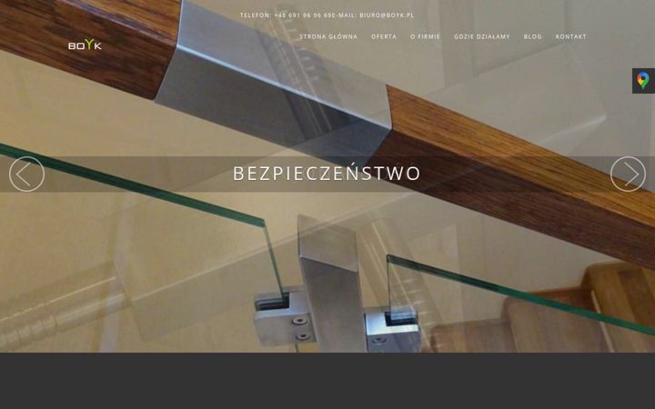 Screenshot of boyk.pl
