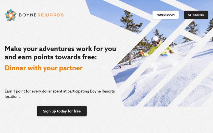 Screenshot of boynerewards.com