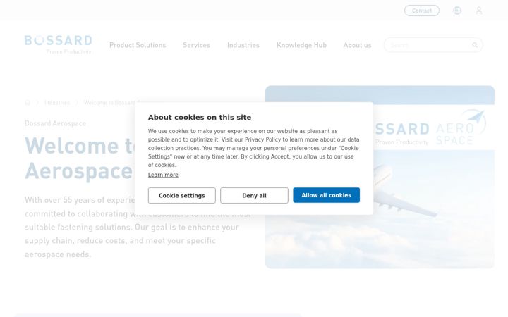 Screenshot of boysen.aero