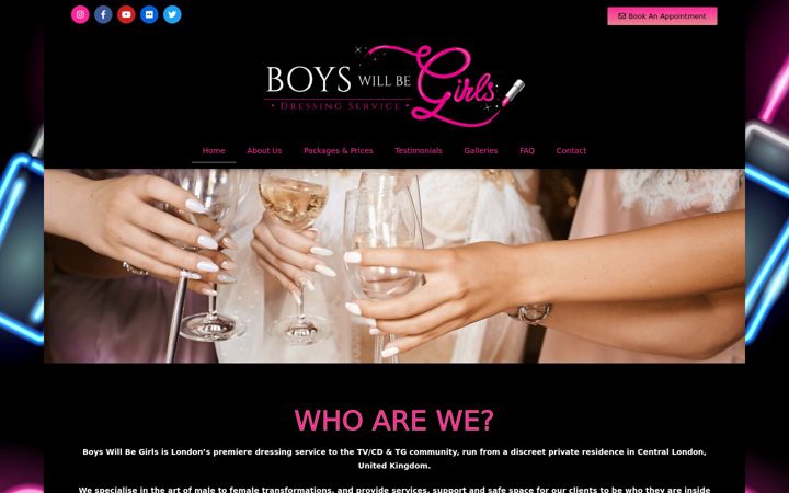 Screenshot of boyswillbegirls.com