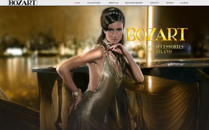Screenshot of bozart.it
