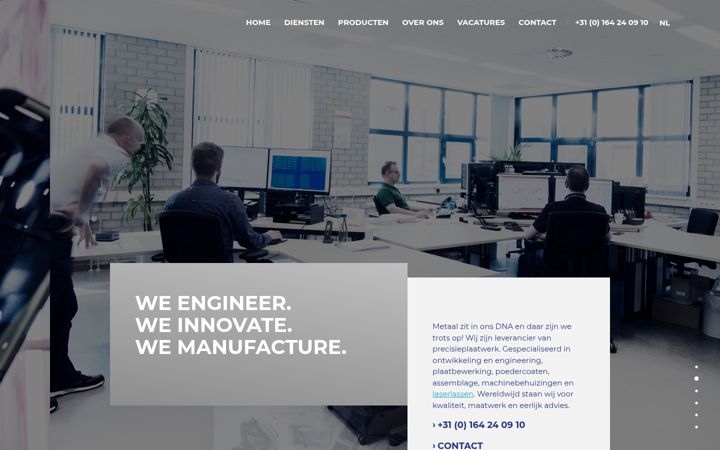 Screenshot of bozgroup.nl