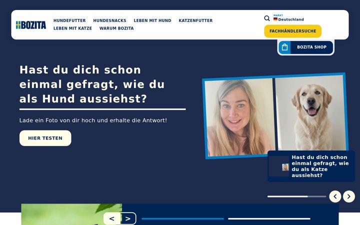 Screenshot of bozita.de