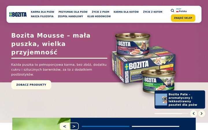 Screenshot of bozita.pl