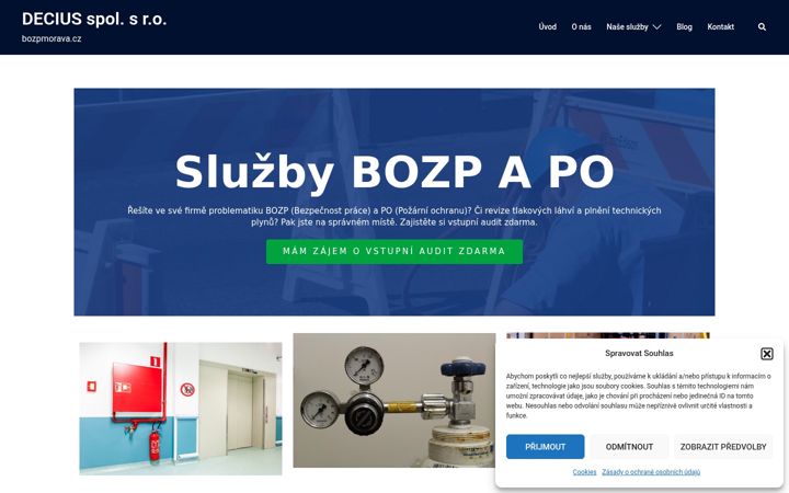 Ekrānuzņēmums no bozpmorava.cz