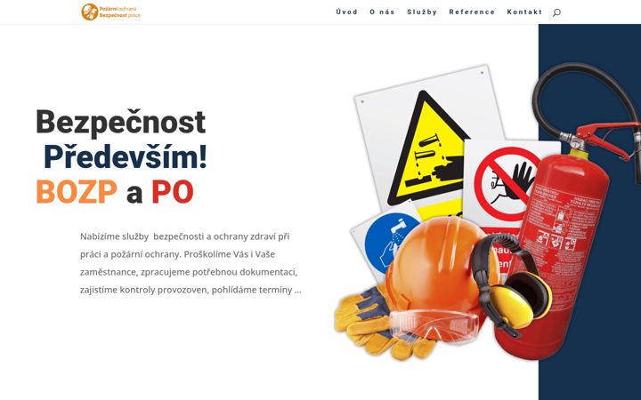 Ekrānuzņēmums no bozpvysocina.cz