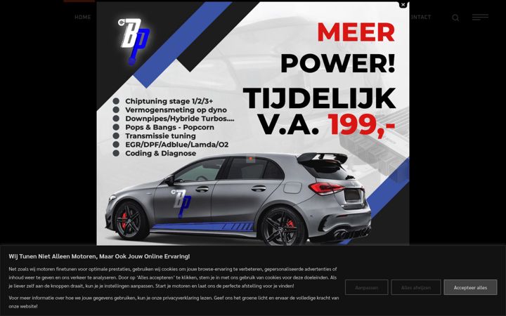 Screenshot of bp-chiptuning.nl