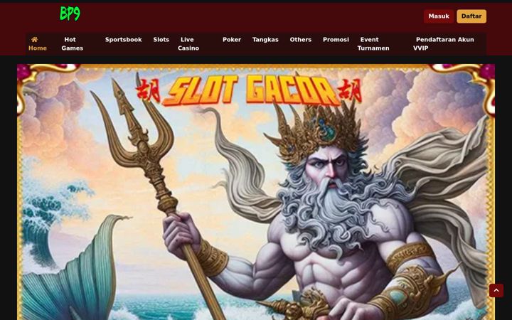 Screenshot of bp9slot.net