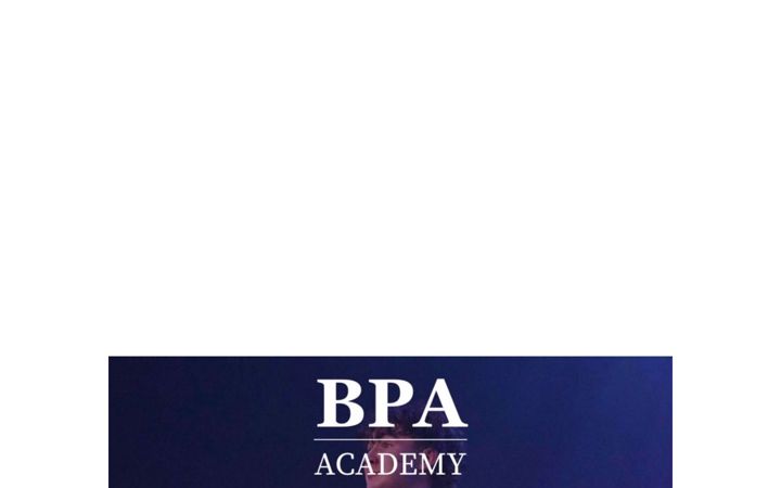 Screenshot of bpa-academy.co.uk