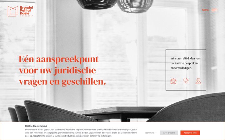 Screenshot of bpb-advocaten.be