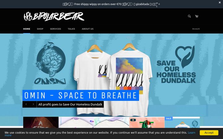 Screenshot of bpbwear.com