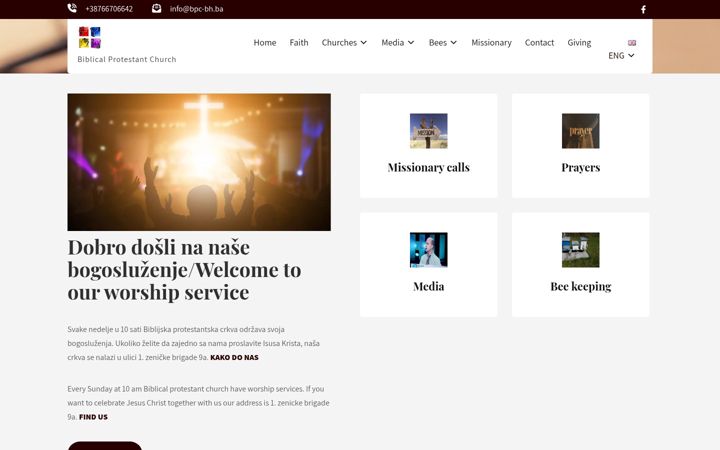 Screenshot of bpc-bh.ba