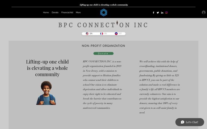 Screenshot of bpcconnection.org