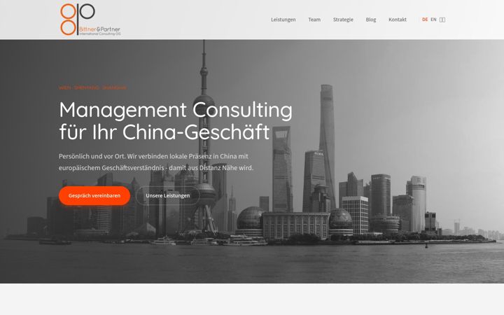Screenshot of bpconsulting.at