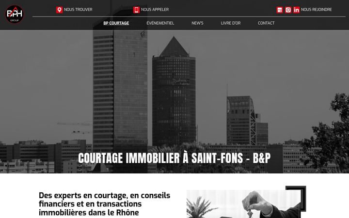 Screenshot of bpcourtage.fr
