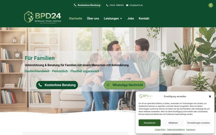 Екранна снимка на bpd24.de