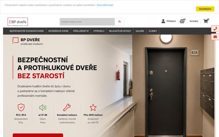 Ekrānuzņēmums no bpdvere.cz