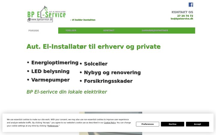 Screenshot of bpelservice.dk