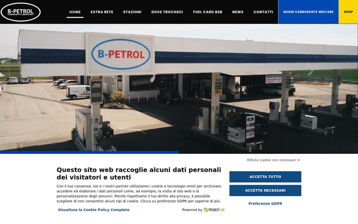 Captura de pantalla de bpetrol.it