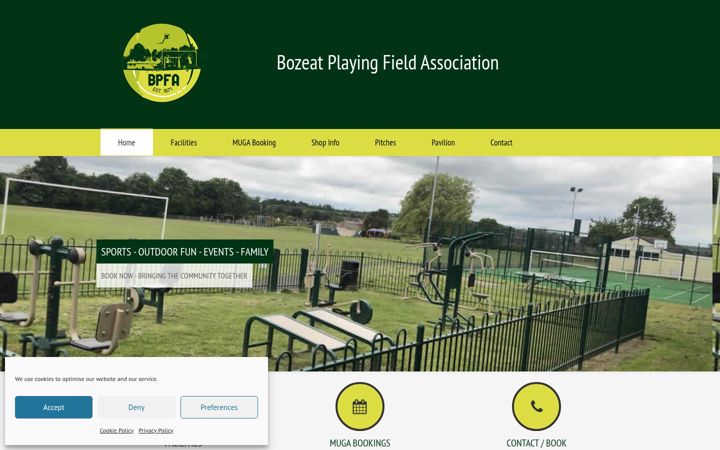 Screenshot ta' bpfa.co.uk