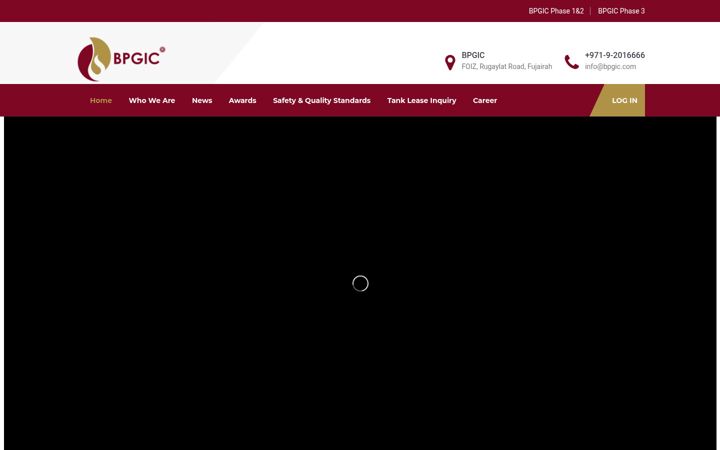 Screenshot of bpgic.com