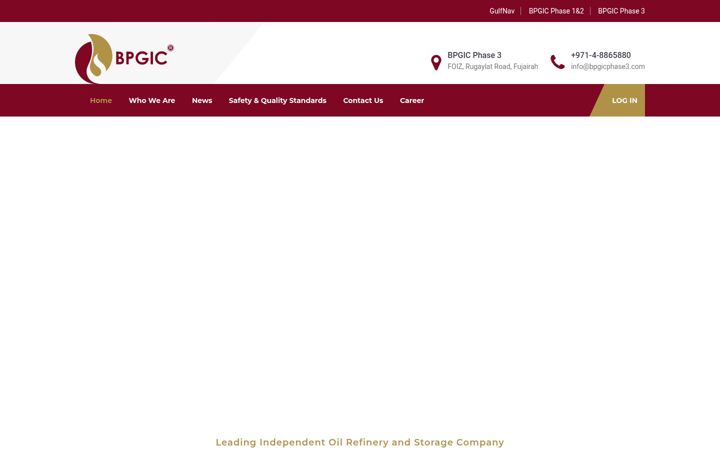 Screenshot of bpgicphase3.com
