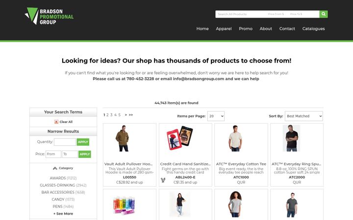 Screenshot of bpgsearch.com