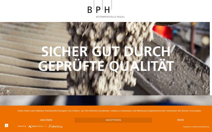 Screenshot of bph-prst.de
