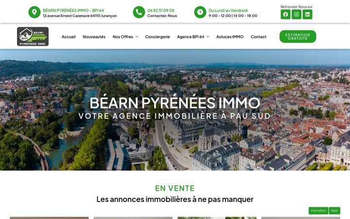 Ekrānuzņēmums no bpi64.fr