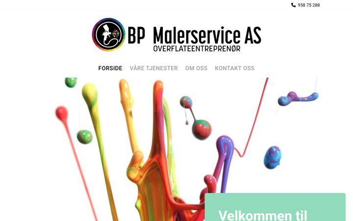 Screenshot of bpindustriservice.no