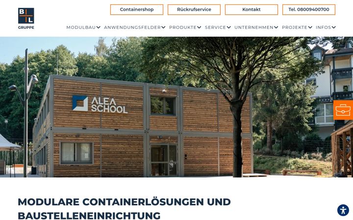Zrzut ekranu bplusl.de
