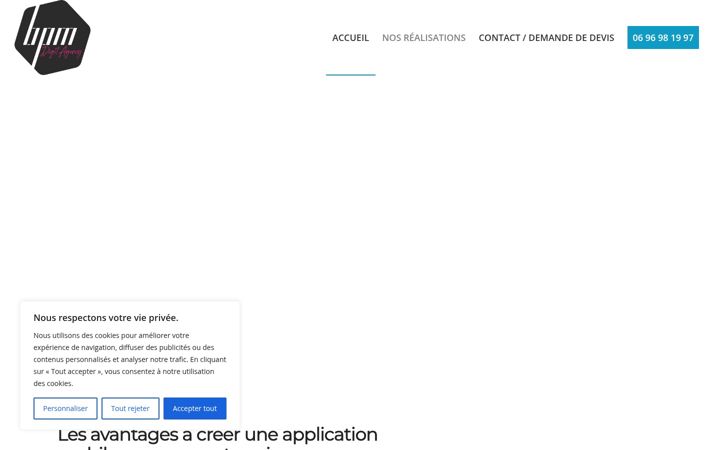 Screenshot of bpm-apps.fr