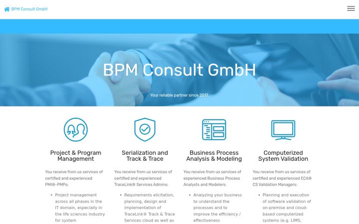 Screenshot of bpm-consult.com