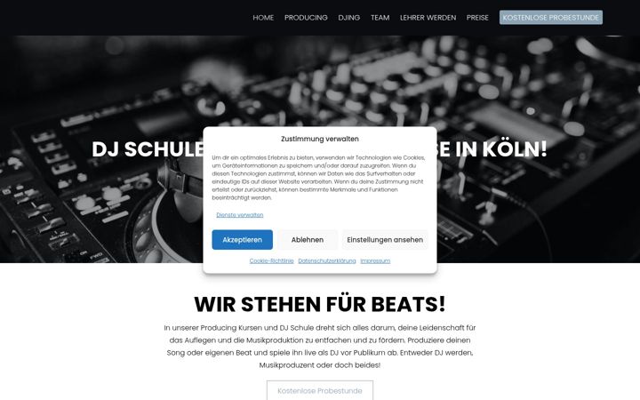 Screenshot of bpmcity.de