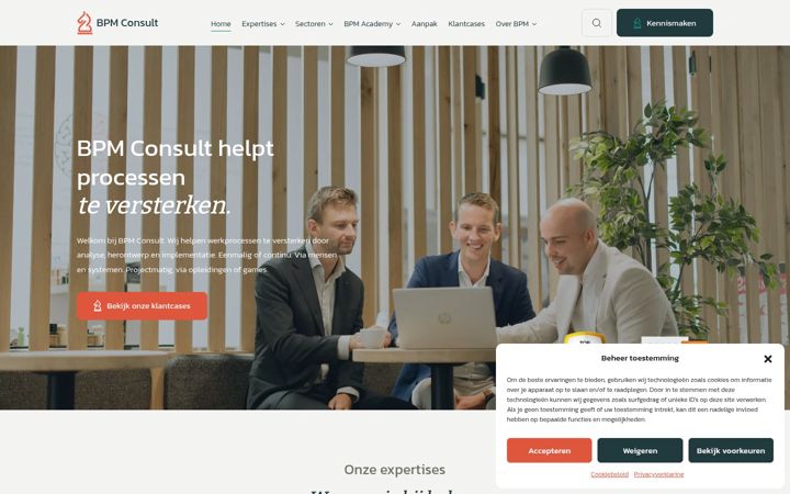 Screenshot of bpmconsult.nl