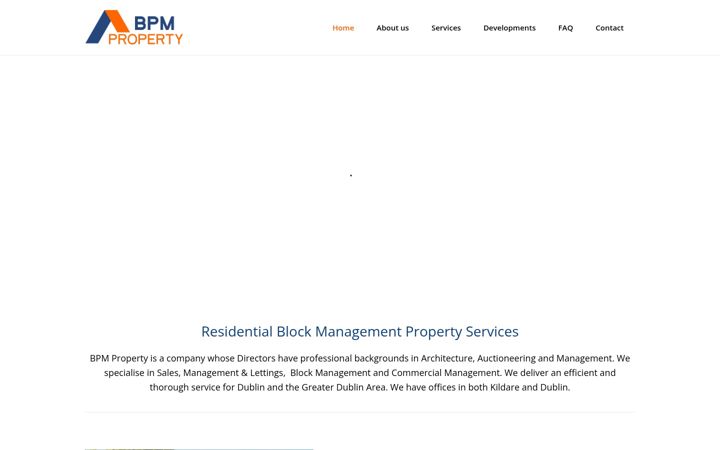 Screenshot of bpmproperty.ie