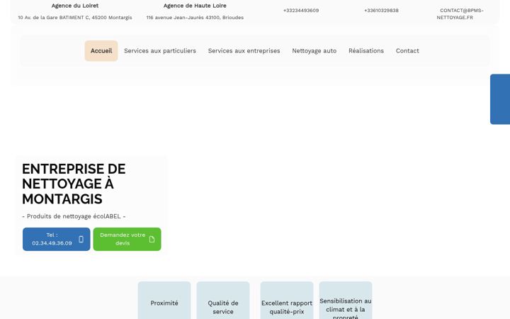 Screenshot of bpms-nettoyage.fr