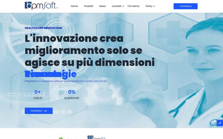 Captura de pantalla de bpmsoft.it
