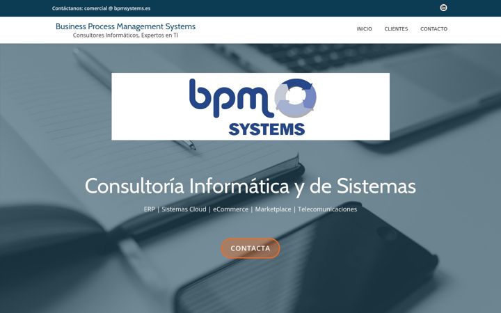 Snímek obrazovky bpmsystems.es