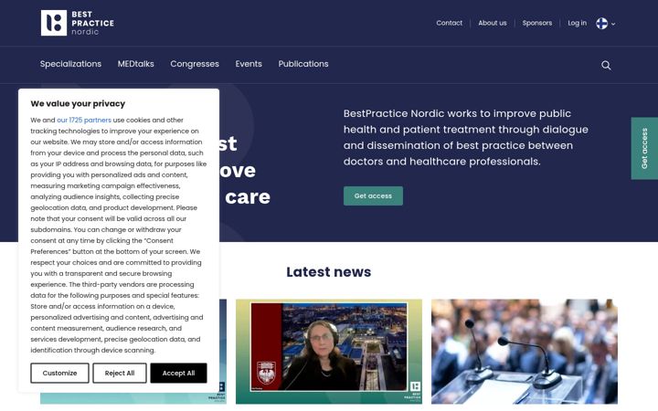 Screenshot of bpno.fi