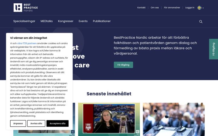 Screenshot of bpno.se
