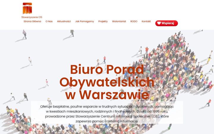 Screenshot of bpo.warszawa.pl