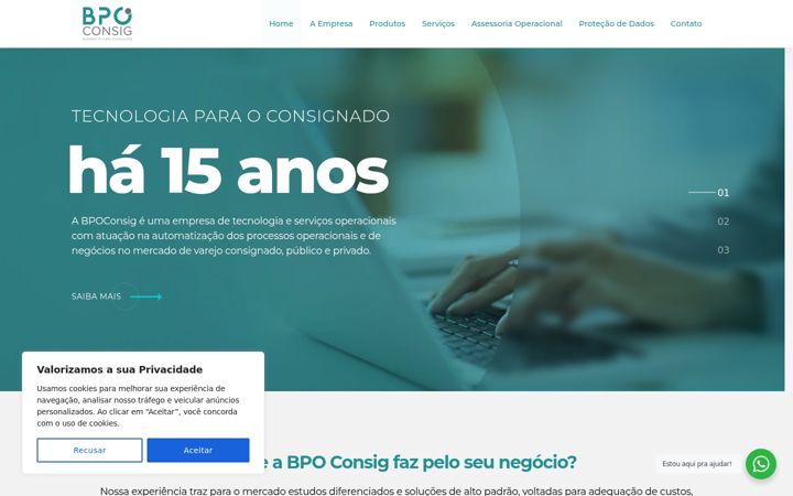 Screenshot of bpoconsig.com.br